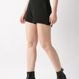 Globus Black Regular Fit Shorts image 3