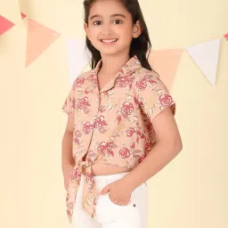 Fabindia Beige Cotton Printed Top image 3