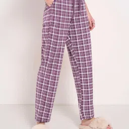 Dreamz by Pantaloons Purple Printed Pyjamas image 3