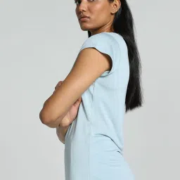 Puma Blue Printed Sports T-Shirt image 3