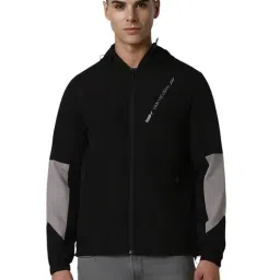 Van Heusen Black Cotton Regular Fit Jackets-picture-22