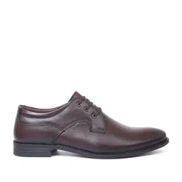 Zoom Shoes Men's Brown Derby Shoes image 2