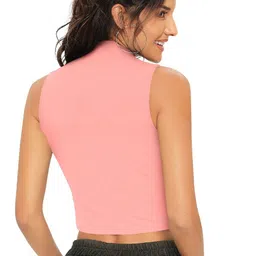 sanjana  silk SANJANA SILK Fitted Crop Top image 5