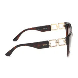 IDEE Brown Oval UV Protection Sunglasses for Women image 3