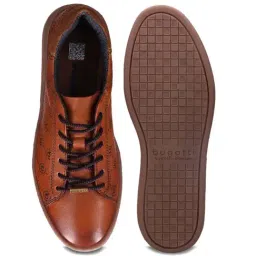Bugatti Men's Cognac Casual Sneakers image 4