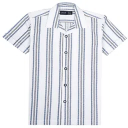 CAVIO Boys Comfort Horizontal Stripes Opaque Striped Casual Shirt-picture-24