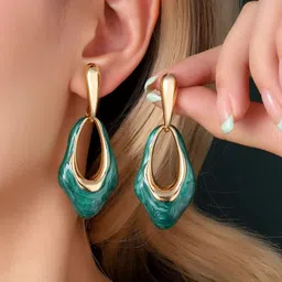 SALTY Elite Asymmetry Drop Earrings image 1