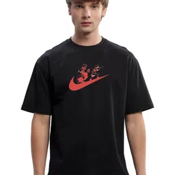 KAIDO Graphic Printed Round Neck Drop-Shoulder Sleeves Cotton Oversized T-Shirt-picture-22