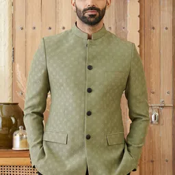 MR BUTTON Tailored Fit Self-Designed Blazer-image-0