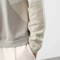 Marks & Spencer Men Printed Shirt Collar Pullover Sweaters image 2