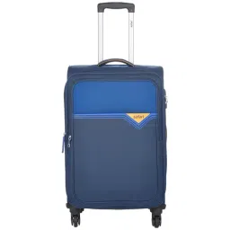 Safari Trigon Navy 4 Wheel Medium Soft Cabin Trolley - 68 cm-picture-67