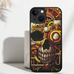 TREEMODA Solid Printed iPhone 15 Back Case Mobile Accessories-picture-50