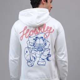 Free Authority Garfield Printed Hooded Sweatshirt-image-40