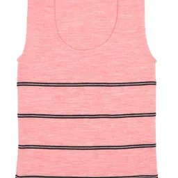 Elefantino Pack Of 2 Sleeveless Striped Sweater Vests - Pink & Red image 5