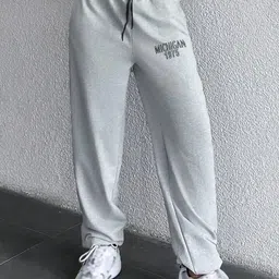 TABADTOD Women Striped Relaxed Loose Fit Easy Wash Trousers-image-76