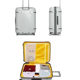 Uppercase Ridge Silver 8 Wheel Large Hard Trolley Bag - 74 cm image 3