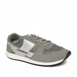GOLDSTAR Grey Running Shoes image 3