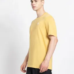 Adidas Originals Beige Regular Fit Sports T-Shirt image 3