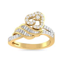 PC Jeweller Cinneide 18k Gold Ring for Women-picture-14