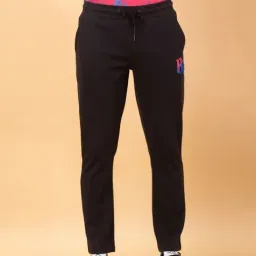 Being Human Black Regular Fit Trackpants-picture-32