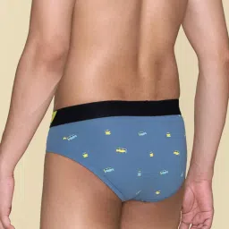 XYXX Multicolored Cotton Regular Fit Printed Briefs - Pack Of 3 image 3