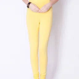 Dollar Missy Yellow Cotton Leggings-picture-21
