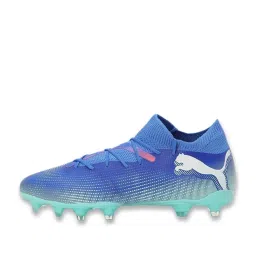 Puma Women's FUTURE 7 MATCH FG/AG Blue Football Shoes image 3