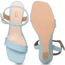 Inc.5 Women's Blue Ankle Strap Wedges image 3
