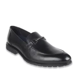 Mochi Men Black Formal Loafers image 3