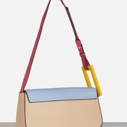 Van Heusen Blue Color Block Shoulder Bag image 3