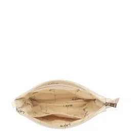 Lavie Tzpz Off White Synthetic Solid Sling Handbag image 3