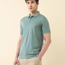 U.S. Polo Assn. Gentleman'S Club Green Polo T-Shirt image 3