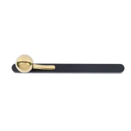 Arosa Cabinet Handle Aluminium PVD Gold / Black 896 mm Size, CH-AL-76-896MM-PVDGDBL image 2