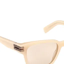 Ermenegildo Zegna Men Brown Lens & Brown Square Sunglasses image 4