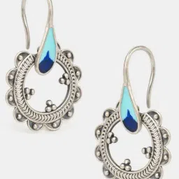 Shaya 925 Silver Taal Dangler Earring-image-75