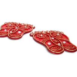 PROKART 2 Pieces Laxmi Ji Pair Wall Hangings Festive Decor image 4