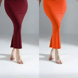 IndianRang Pack Of 2 Mid-Rise Saree Shapewear-picture-12