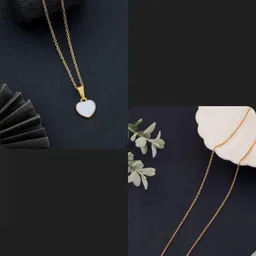 SZN Set Of 2 Gold-Plated Minimal Link Chains-picture-36