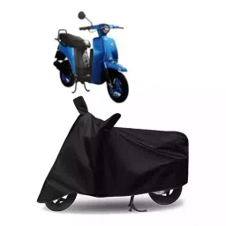Auto Pearl Bike Cover for Bajaj Sunny (Black)-picture-41