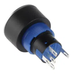 RS PRO Illuminated Push Button Switch Momentary 22.2 mm SPDT White LED 250 V AC, 1758299 image 3