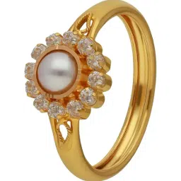 Malabar Gold and Diamonds 22k (916) Yellow Gold Ring for Women-picture-21