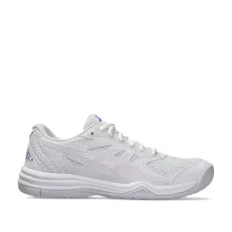 Asics Women's Upcourt 5 Off White Indoor Court Shoes-image-12