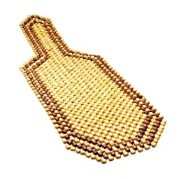 Auto Pearl Beige & Brown Velvet Car Cushion for SsangYong Rexton, BBB258 (Pack of 2) image 2