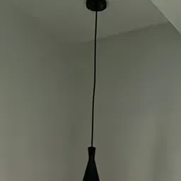 KINIS Black Aluminium Quirky Ceiling Lamp image 4