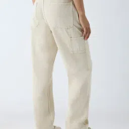 nuon men Nuon by Westside Beige Relaxed-Fit Mid-Rise Jeans image 2