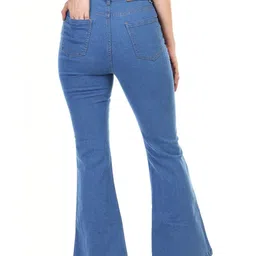Kwantico Women Flared High-Rise Jeans image 4