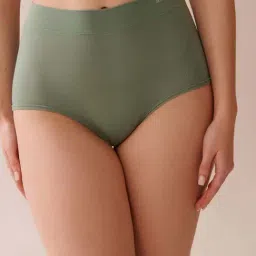 La Vie En Rose Green Regular Fit Panties-picture-21