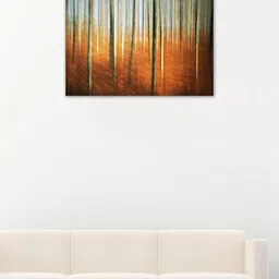 999Store Brown & White Abstract Wall Art image 1