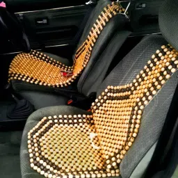 Auto Pearl Beige & Brown Velvet Car Cushion for Maruti Suzuki New Swift, BBB184 image 4