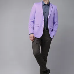 Van Heusen Single-Breasted Super Slim-Fit Formal Blazer image 4